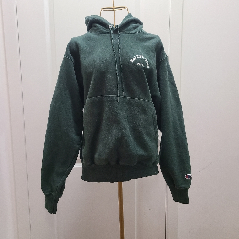 Champion Dark Green Hoodie